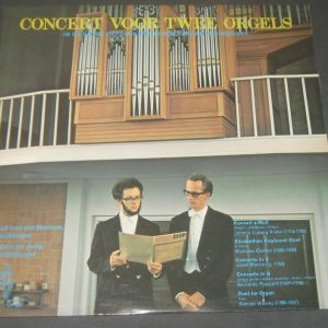 Aad van der Hoeven & Addie de Jong Concert for Two Organs Canto di Vangelo LP