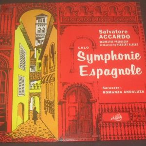 Accardo – Lalo Symphonie Espagnole Sarasate Romanza Collard FDY 2057 LP RARE