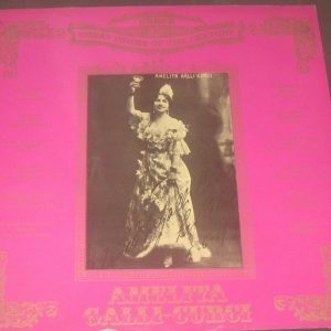 Amelita Galli Curci Great Voices Of The Century Ember GVC 22 LP EX