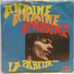 Antoine – Taxi / La Partita 7″ 45rpm Italy 1970 vocal pop Vogue VG 87.012