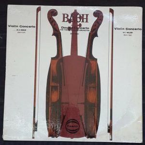 BACH VIOLIN CONCERTOS BARCHET / VAN DER MUEREN / TILEGANT REALM RM 168 LP