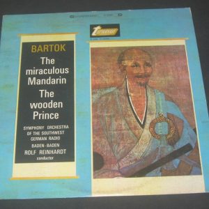 BARTOK – MIRACULOUS MANDARIN / WOODEN PRINCE Reinhardt Turnabout TV 34086S lp