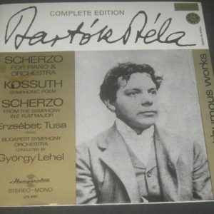 BARTOK Scherzo / Kossuth – Tusa / Lehel Hungaroton ‎SLPX 11517 LP EX