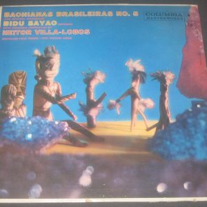 BIDU SAYAO / VILLA-LOBOS Bachianas Brasileiras No 5 Columbia ML 5231 6 Eye lp