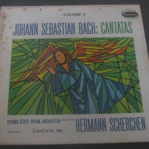 Bach –  Cantata No. 198 Trauer-Ode Scherchen Laszlo Westminster XWN 18395 LP