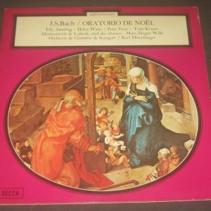 Bach Christmas Oratorio (Highlights) Munchinger Decca 7.054 B LP