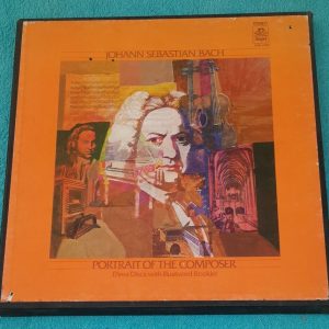 Bach – Milstein Morini Klemperer Etc. Portarit Of Composer Angel Records 3 LP