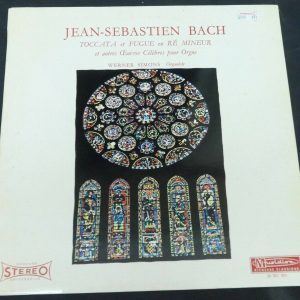 Bach – Organ Works  Werner Simons  Musidisc ?? 30 RC 865 lp ex