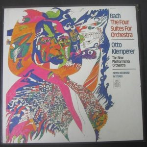 Bach – The Four Suites For Orchestra / Klemperer Angel SB-3763 2 LP Box