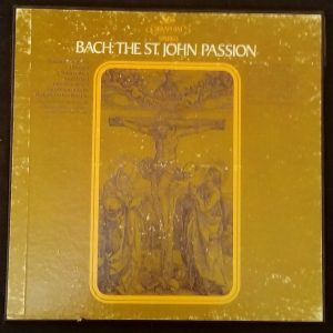 Bach ?? The St. John Passion Fischer-Dieskau Forster  Seraphim SIC-6036 3 LP Box