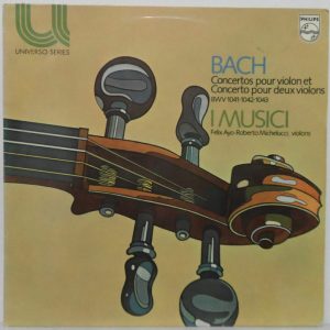 Bach – Violin Concertos / Concerto For Two Violins I Musici Ayo Michelucci LP