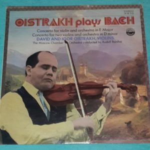 Bach – Violin Concertos Oistrakh Moscow Chamber Orch Barshai Everest 3410 LP EX