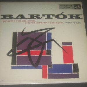 Bartok Concerto For Orchestra Fritz Reine RCA LM 1934 lp