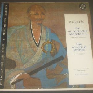 Bartok / Reinhardt – miraculous mandarin – wooden prince VOX PL 12040 LP 1961