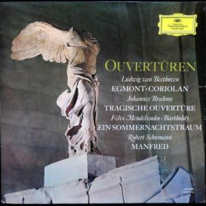 Beethoven Brahms Bartholdy Schumann – OVERTURED DGG 153 003 Tulips Germany