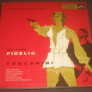 Beethoven ‎– Fidelio (Complete)  Toscanini RCA  LM 6025 2 LP Box EX