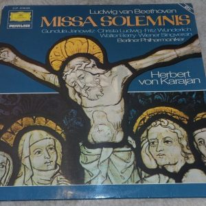 Beethoven – Missa Solemnis Karajan DGG  2726 048 2 lp EX