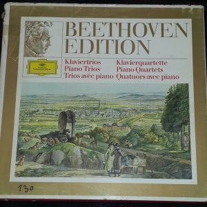 Beethoven – Piano Trios & Quartets Kempff , Szeryng DGG 2720 016 6 LP Box EX