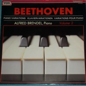 Beethoven : Piano Variations  Alfred Brendel  VOX Turnabout TV 334 252 LP EX