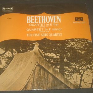 Beethoven Quartets Fine Arts Quartet Concert-Disc CS 257 LP EX