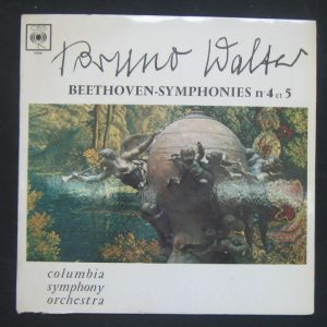 Beethoven Symphony No. 4 / 5 Bruno Walter CBS lp