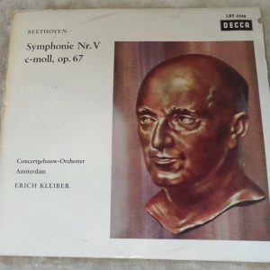 Beethoven ‎- Symphony No 5  Erich Kleiber    DECCA LXT 5358 lp