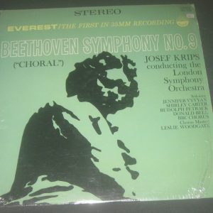 Beethoven Symphony No. 9 Choral Josef Krips Everest ‎ SDBR 3110 LP