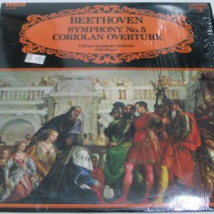 Beethoven – Symphony no. 5 Coriolan Overture FRITZ REINER RCA Camden CCV 5023
