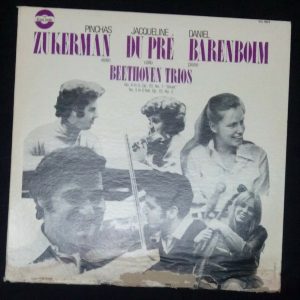 Beethoven Trios Zukerman , Du Pre , Barenboim Vox VCL 9024 LP