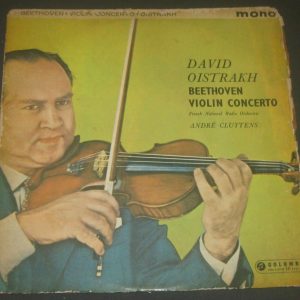 Beethoven Violin Concerto Cluytens Oistrakh Columbia 33CX 1672 LP