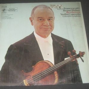 Beethoven Violin ?Concerto Francescatti / Walter Columbia Odyssey Y 30042 lp