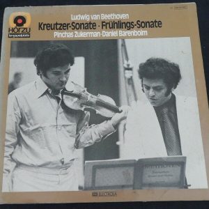 Beethoven Violin Sonatas Barenboim Zukerman EMI HÖR ZU ‎– 1C 063-02 555 LP