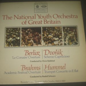 Berlioz Le Corsaire Dvorak Scherzo Capriccioso Etc Fjeldstad Schwarz EMI MFP LP