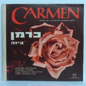 Bizet – Carmen 3XLP Consuelo Rubio / Concerts De Paris / Pierre-Michel Le Conte