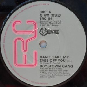 Boystown Gang – Can’t Take My Eyes Off You / Disco Kicks (Remix) 7″ Funk Disco