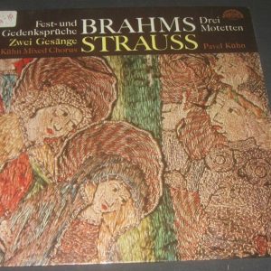 Brahms Fest – und Gedenkspruche , Strauss – Drei Motetten SUPRAPHON lp EX