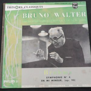 Brahms ‎- Symphony No. 4 Bruno Walter Philips L 01.118 L lp