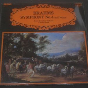 Brahms Symphony No. 4 Charles Munch RCA ?CCV 5032 LP
