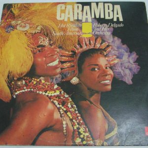 CARAMBA – Hot Rhythm From South America Roberto Delgado LP Bossa funk beat