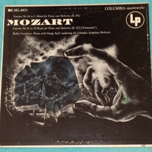 CASADESUS / SZELL – Mozart Piano Concerto No 24 / 26 Columbia 6 Eye ML 4901 LP
