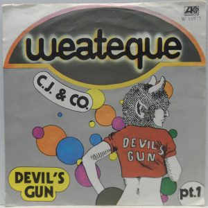 C.J. & Co. – Devil’s Gun Part 1 & 2 7″ Single Funk Soul Disco 1977 Italy Press