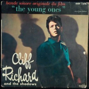 CLIFF RICHARD & THE SHADOWS – The Young Ones 7″ ESDF 1376 FRANCE COLUMBIA 1962