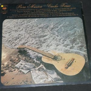 Cacho Tirao ‎– Pura Musica CBS ‎– 19.377 LP Argentina Guitar  Tango