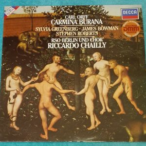 Carl Orff ‎– Carmina Burana Riccardo Chailly  Decca 413807 LP