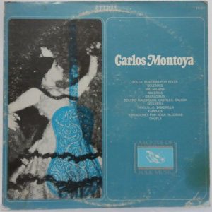Carlos Montoya – Self Titled LP Comp. Flamenco Spanish Guitar Gypsy FS-211 1967
