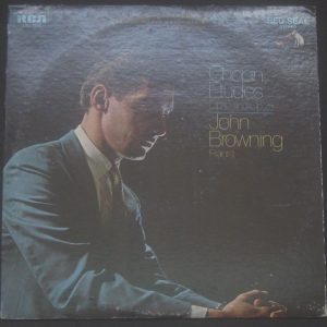 Chopin Etudes op 10 & 25 John Browning – Piano RCA LSC 3072 USA 1969 LP