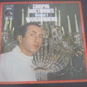 Chopin ‎– Nocturnes Piano – Alexis Weissenberg HMV EMI 2C 069-10382 LP