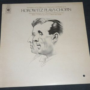 Chopin Polonaise Mazurka Etc Vladimir Horowitz – Piano CBS 72969 lp EX
