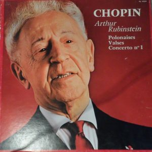 Chopin Polonaises Valses Piano concerto 1 Rubinstein Skrowaczewski RCA 3 lp Box