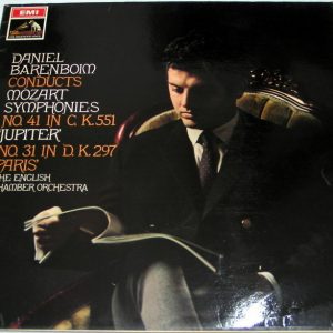 Daniel Barenboim MOZART SYMPHONIES 41 & 31 EMI ASD 2379